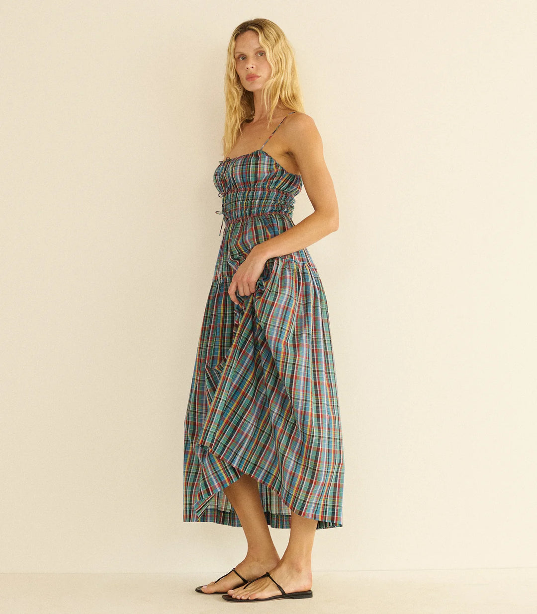 Brielle Dress in Alderbrook Plaid