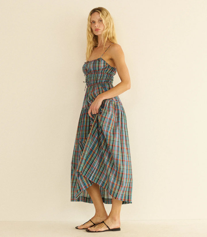 Brielle Dress in Alderbrook Plaid