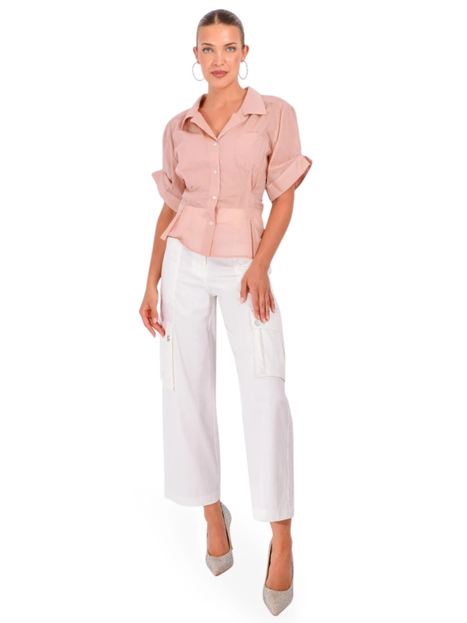 The Breeze Blouse in Blush