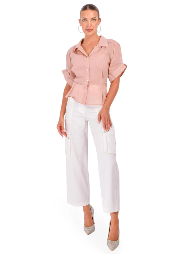 The Breeze Blouse in Blush