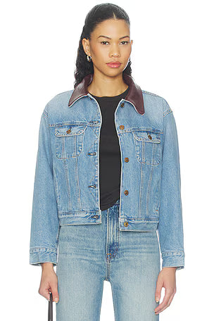 Skylar Denim Jacket In Sunlit