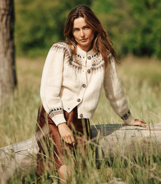 Clarke Cardigan in Fairisle