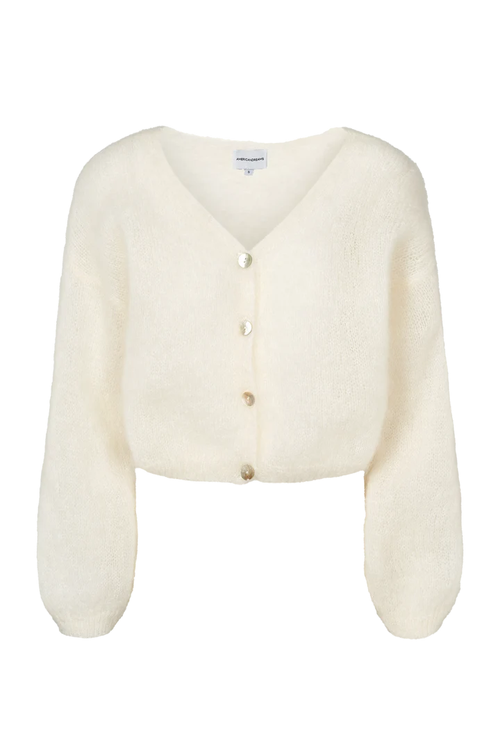 Corneila Cropped Pullover in White