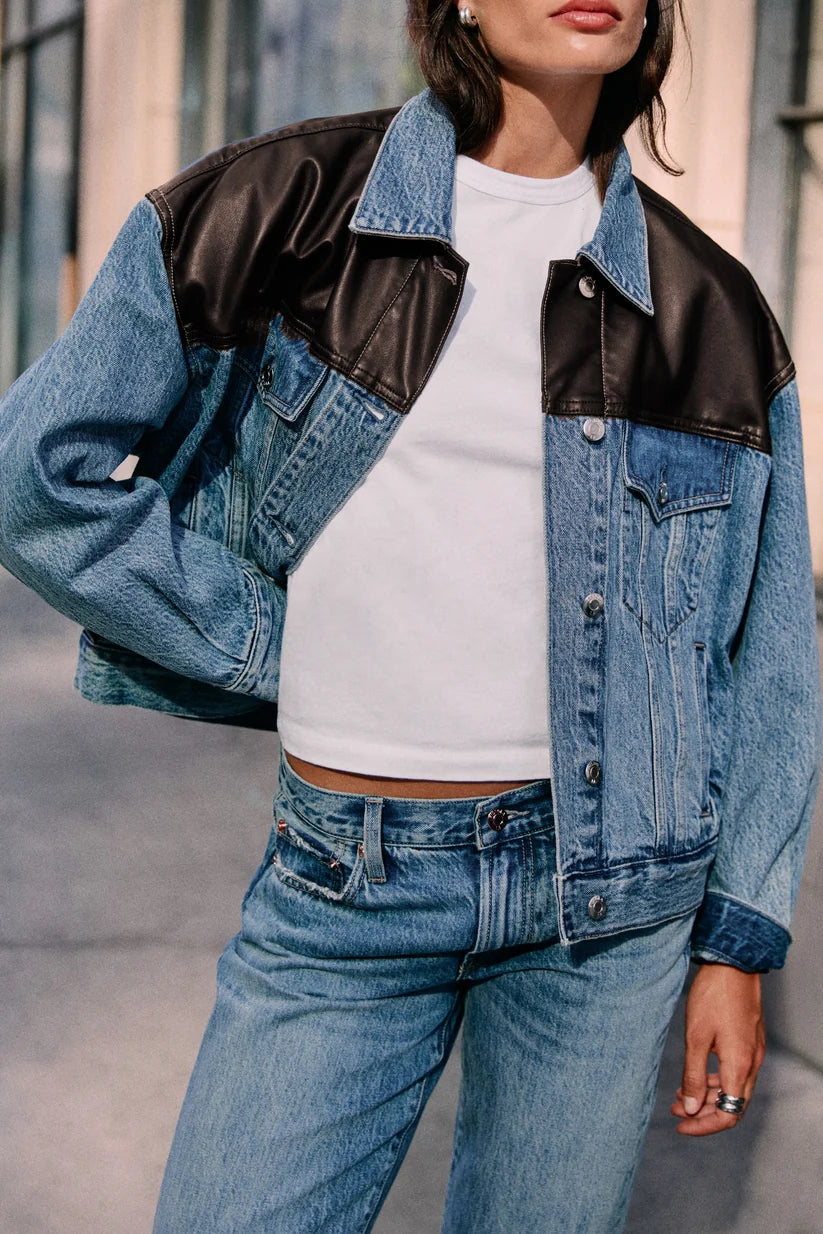 Harley Trucker Jacket in Metropolis