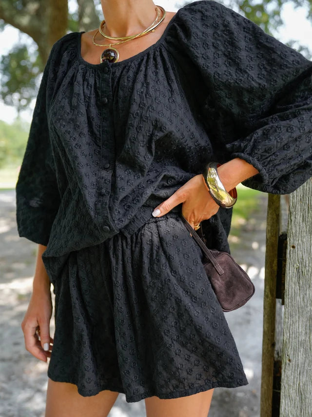 The Hattie Set in Black