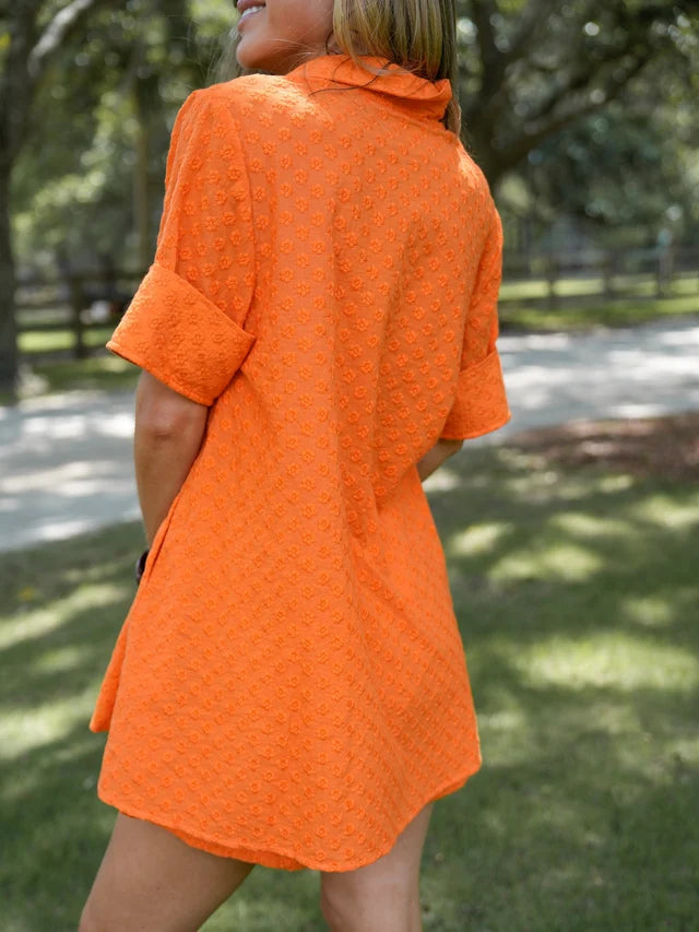 Pre- Order The Georgia Set - Orange Daisy