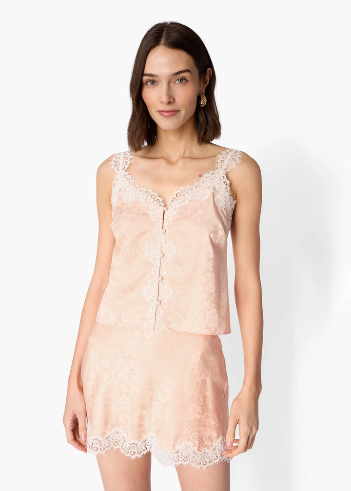 Collins Jacquard Camisole Light Peach