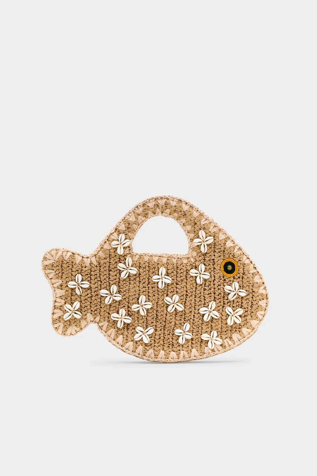 Puka Fish Bag in Natural