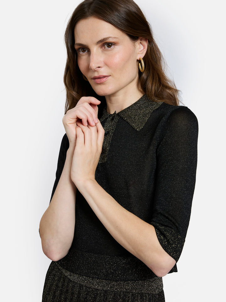 GALA TWO-TONE SHORT POLO SHIRT