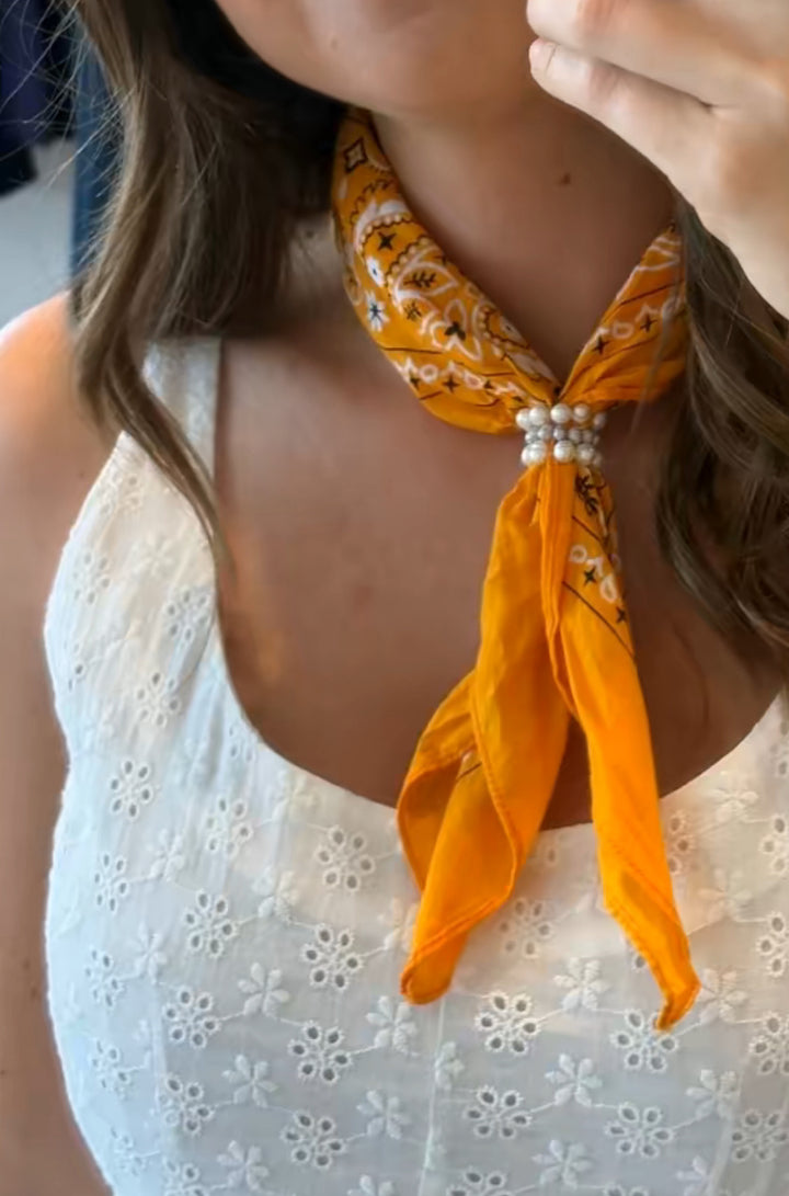 Light Orange Bandana