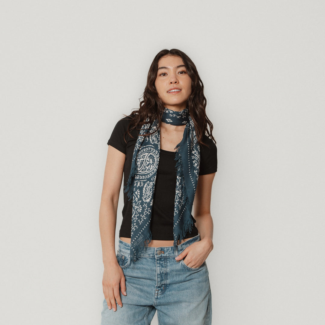 Big Honcho Bandana - Ramble in Navy