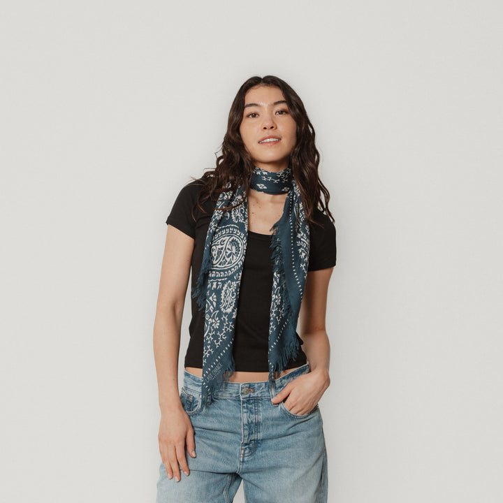 Big Honcho Bandana - Ramble in Navy