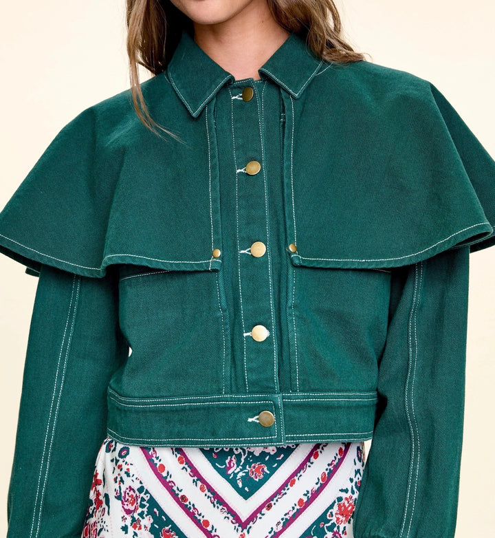 The Clarke Jacket in June Bug