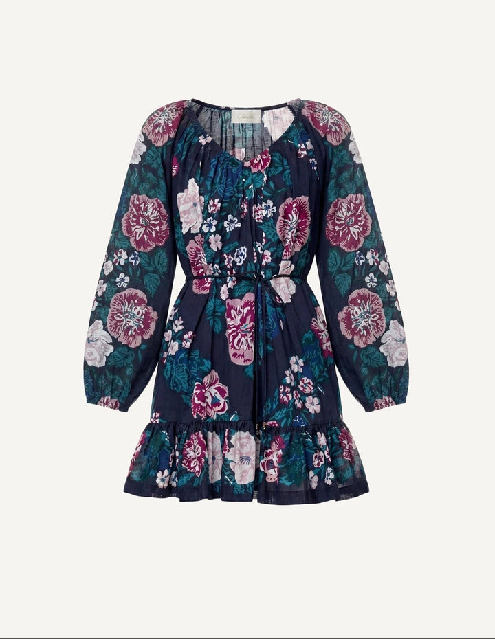 Vittoria Mini Dress in Juliet Ebony