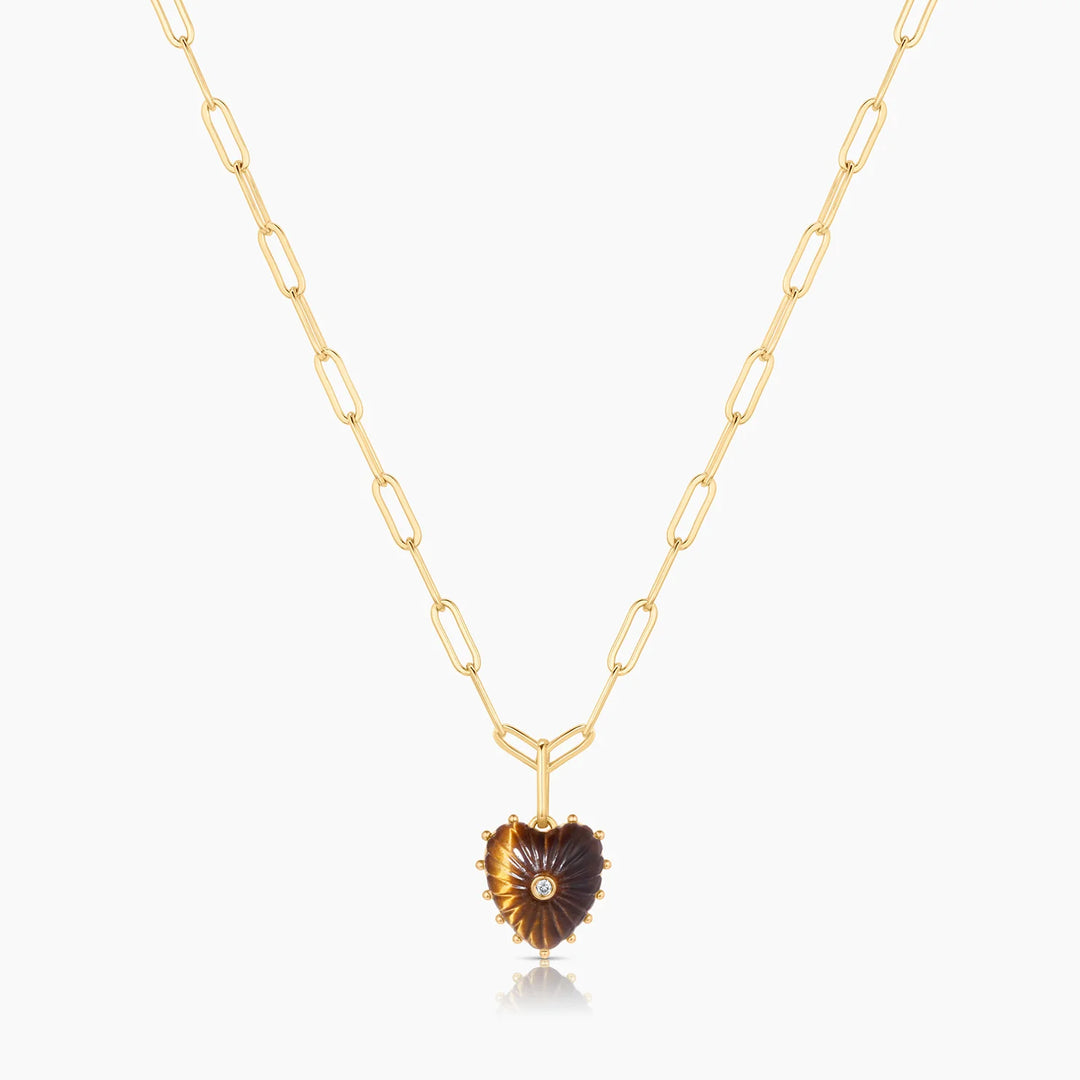 Isabel Tigers Eye Charm