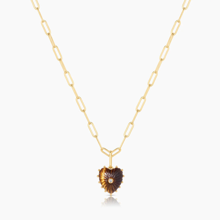 Isabel Tigers Eye Charm