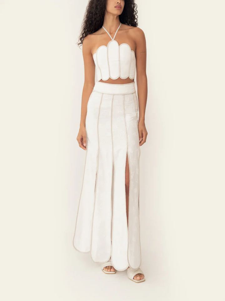 Cetina Skirt in Ivory