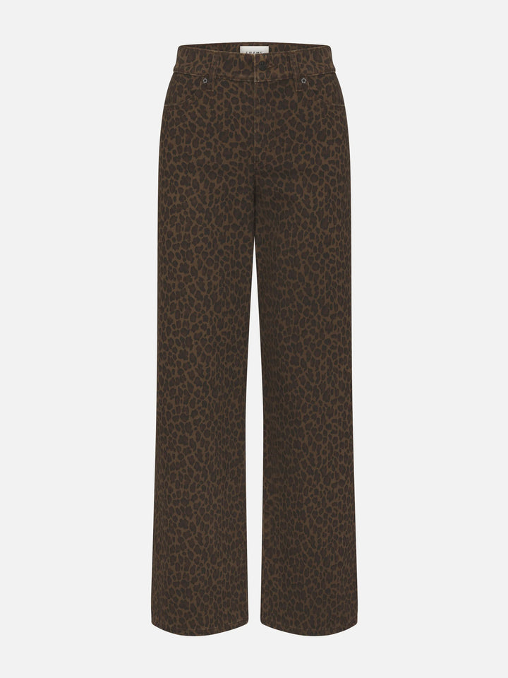 Le Slim Palazzo in Leopard