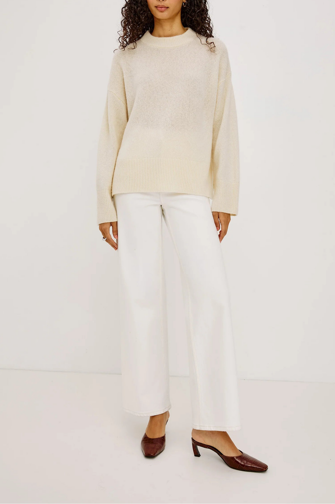 Miranda Sweater in Ivory