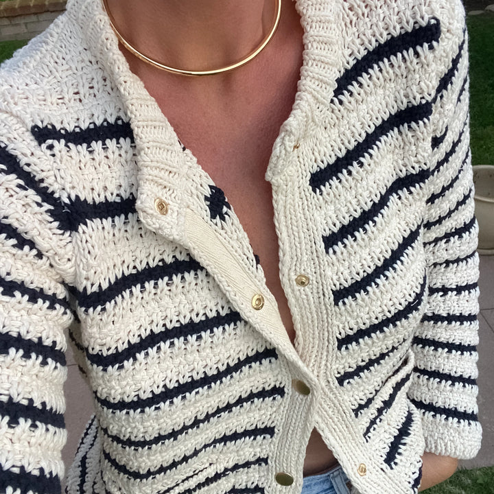 Ora Choker Necklace: 14k Gold Plated