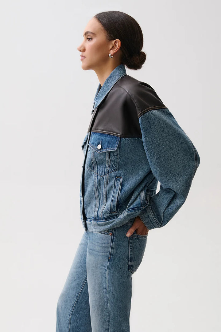 Harley Trucker Jacket in Metropolis