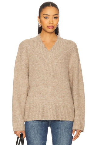 Talia Chunky V-neck Sweater