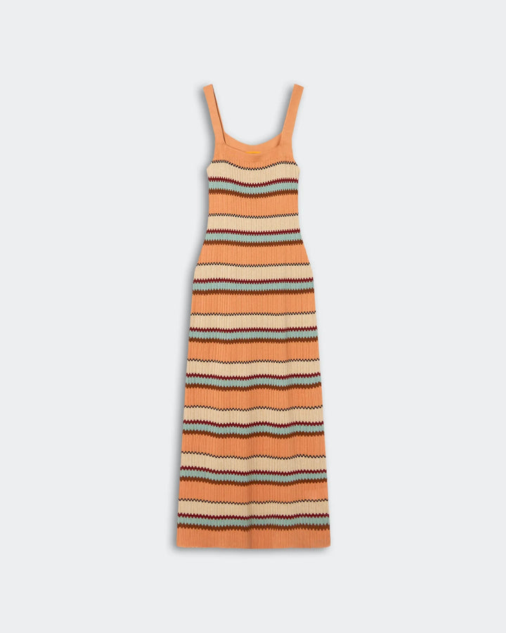 Palazzo Dress in Nectar Combo