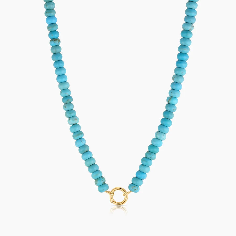 Paloma Turquoise Charm Necklace