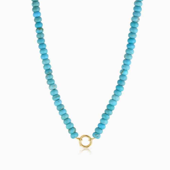 Paloma Turquoise Charm Necklace