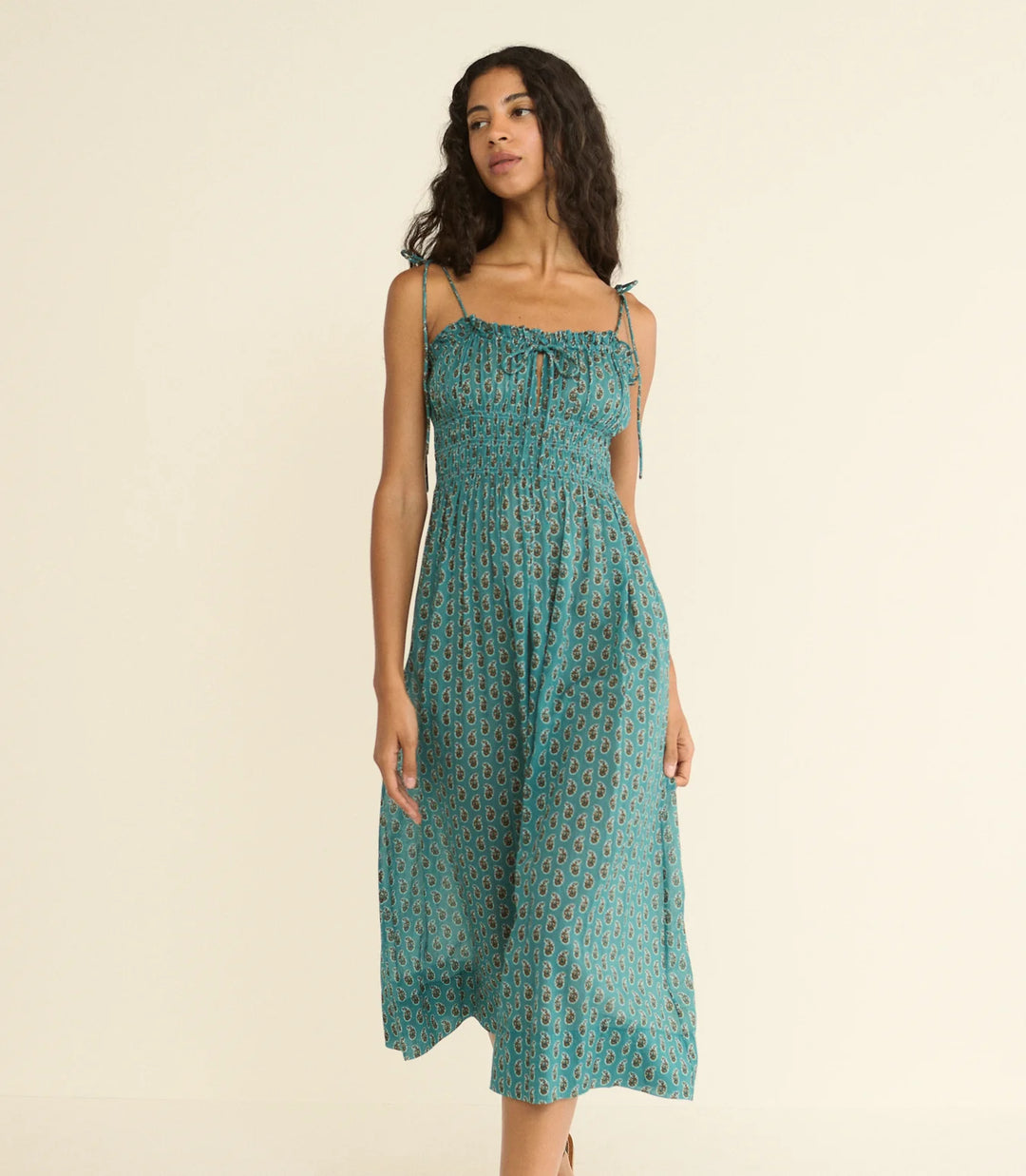 Rhoda Dress in Alba Paisley