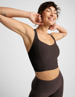 SPACEDYE INTENSITY RACERACK CROPPED TANK