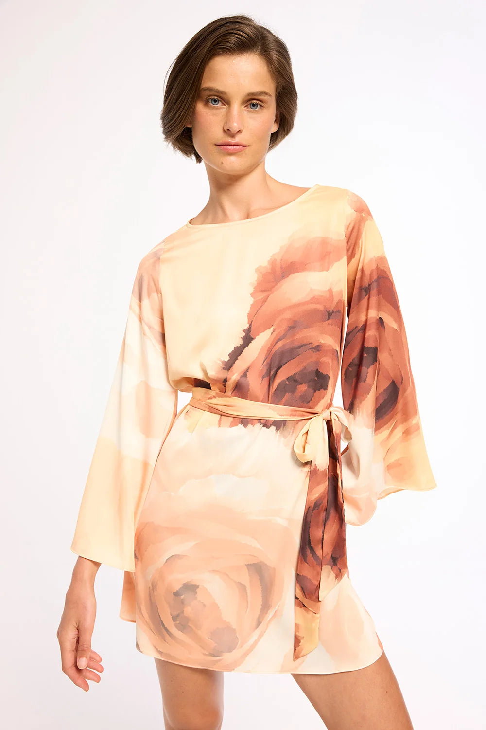 Twiggy Dress in Desert Rose