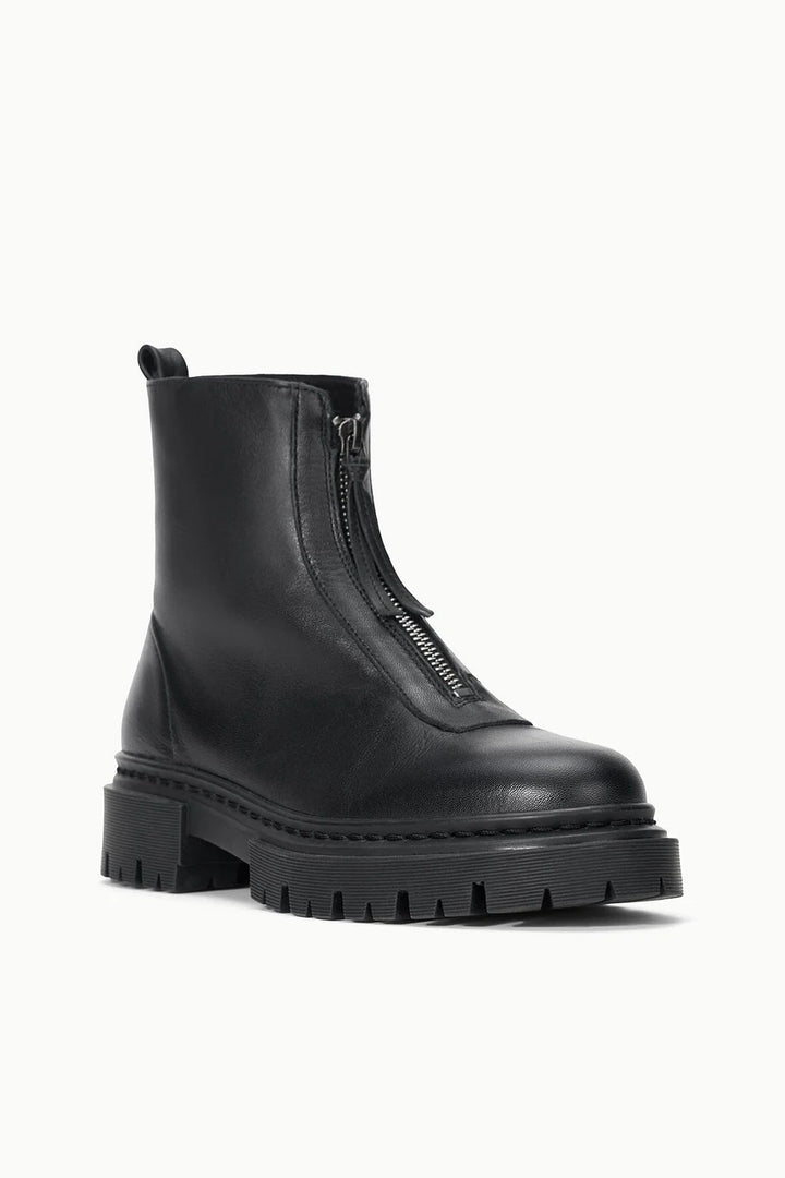 MILES ZIP ANKLE BOOT BLACK