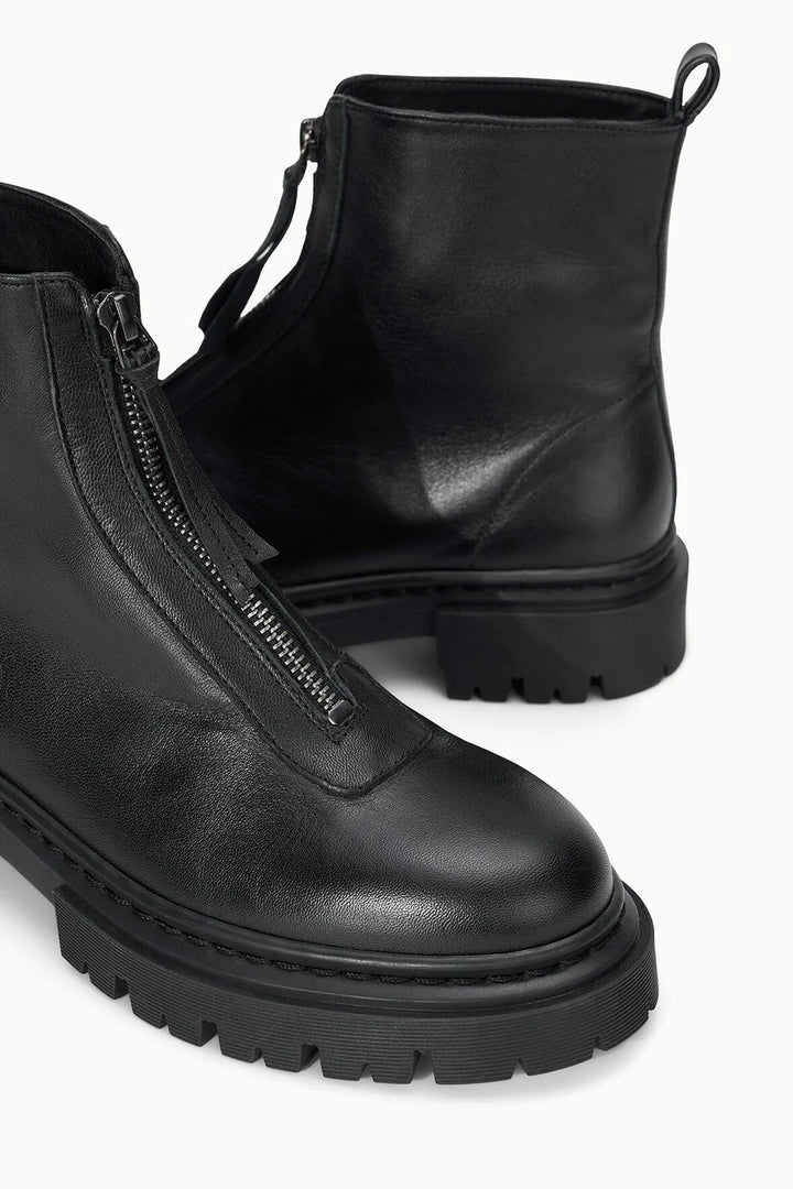 MILES ZIP ANKLE BOOT BLACK