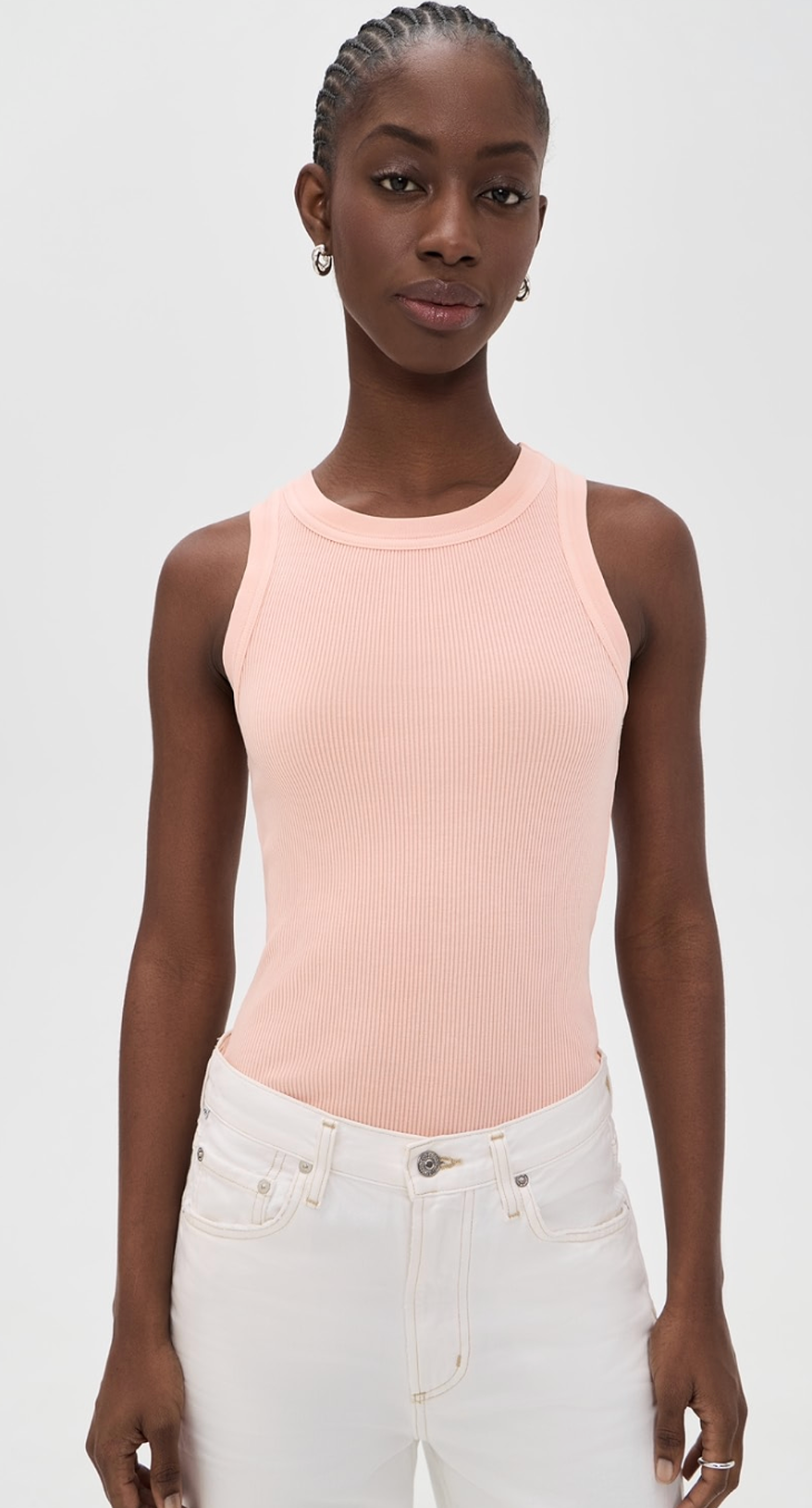 Isabel Tank- Pink Peppercorn