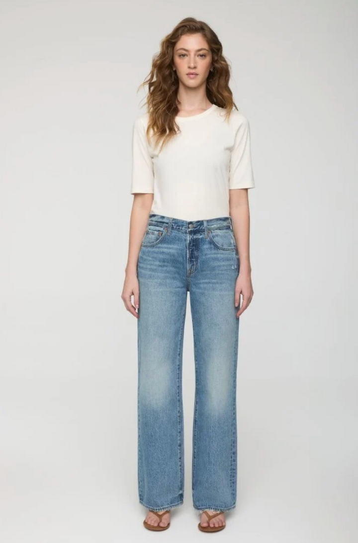 Harlowe Relaxed Jean- Serpentine Vintage