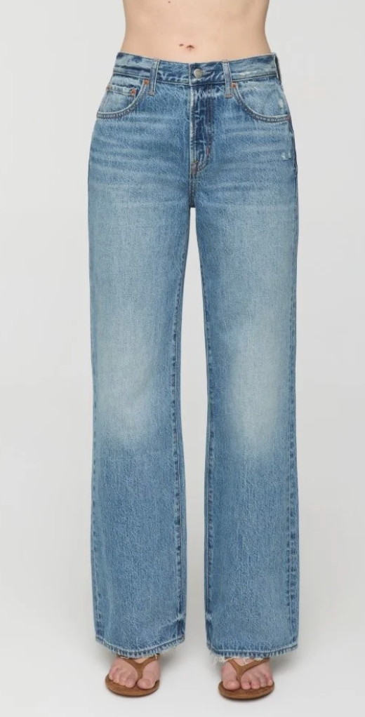 Harlowe Relaxed Jean- Serpentine Vintage