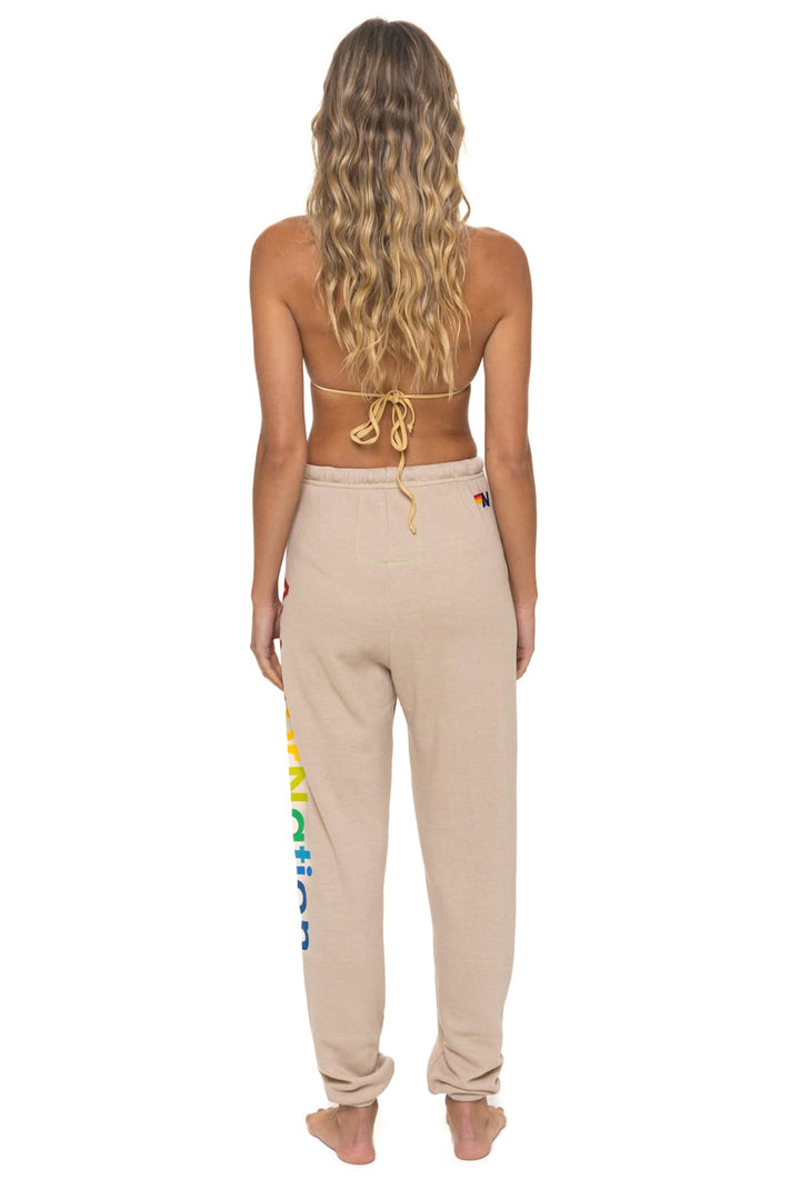 Aviator Nation Venice Sweatpants in Sand