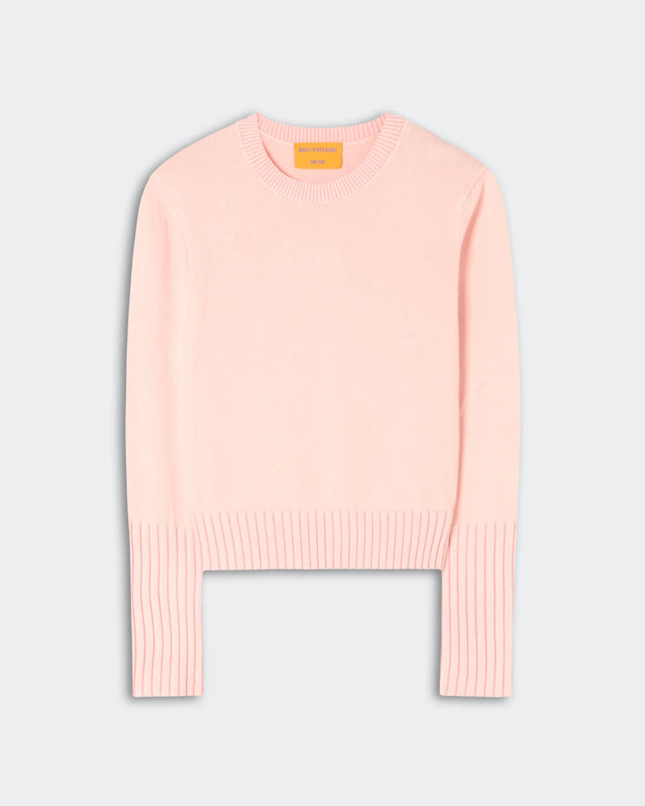 Sunwash Shrunken Crew in Sprinkle Pink
