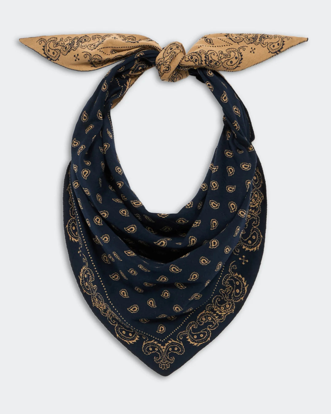 The Wild Rag in Navy/Camel