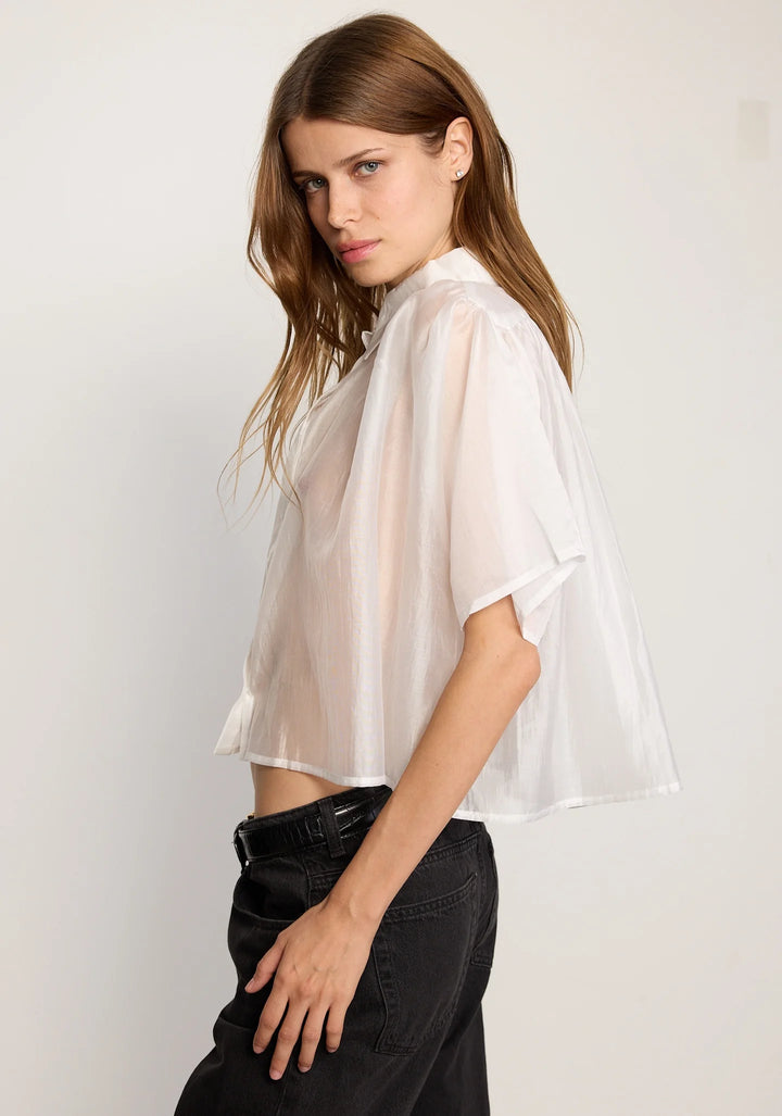 The Hayden Shirt in White