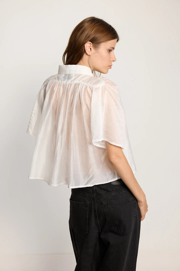 The Hayden Shirt in White