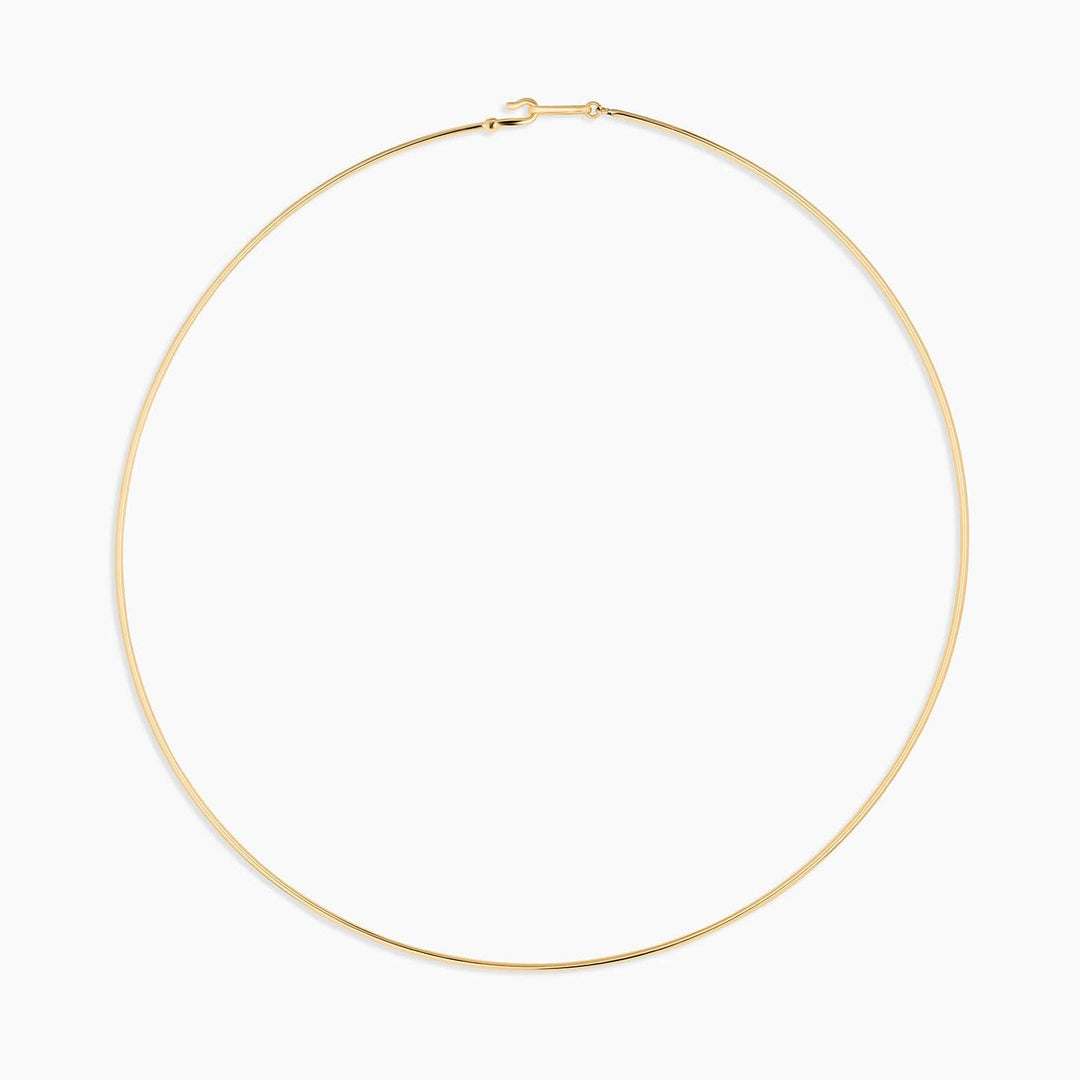 Monet Choker Necklace: 14k Gold Plated