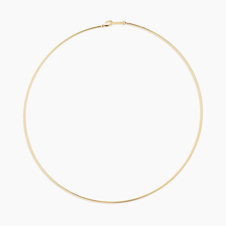 Monet Choker Necklace: 14k Gold Plated