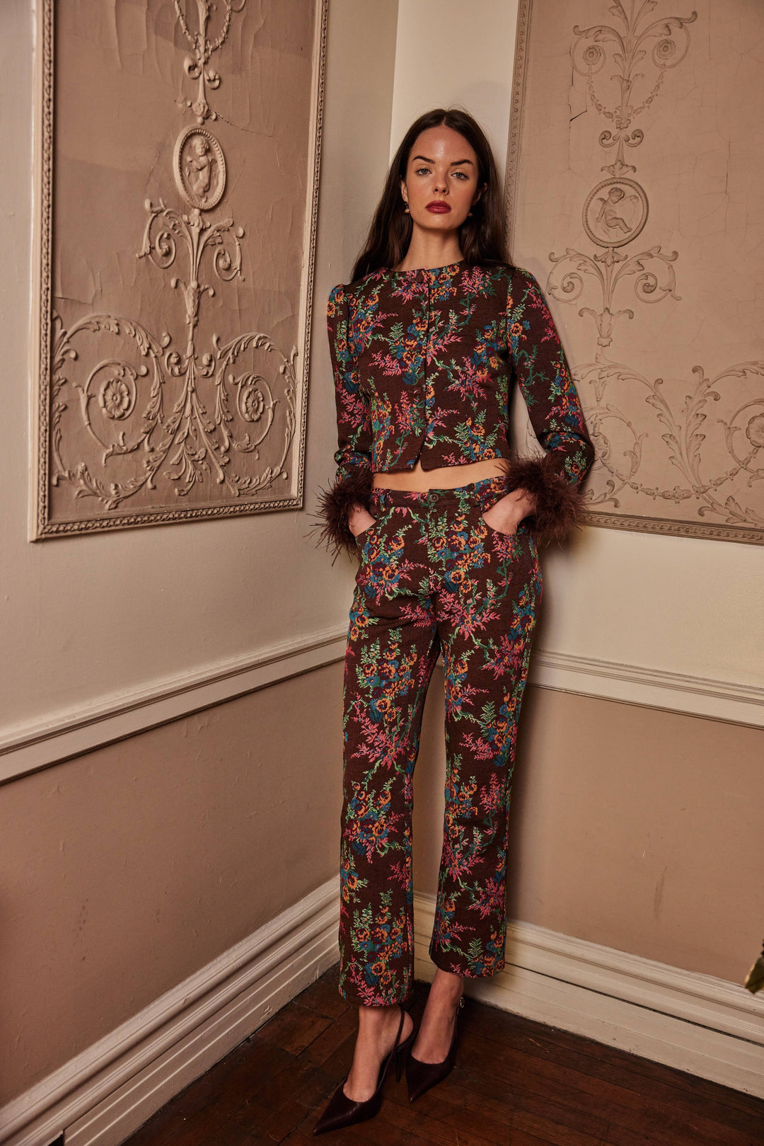 Paulina Pant Disco Tapestry: XS