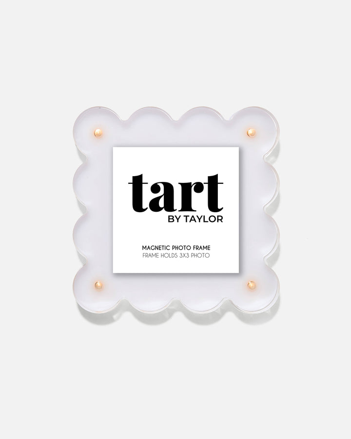 White Mini Acrylic Picture Frame
