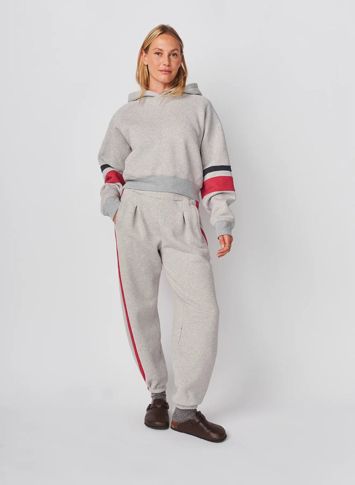 Academy Sweatpant in Heather Gray - obligato