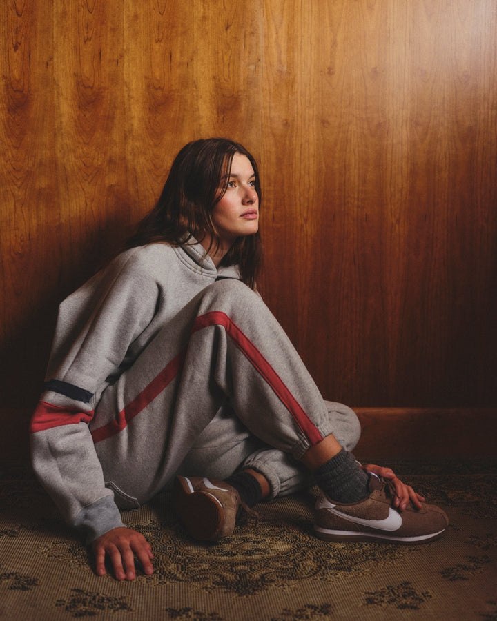 Academy Sweatpant in Heather Gray - obligato