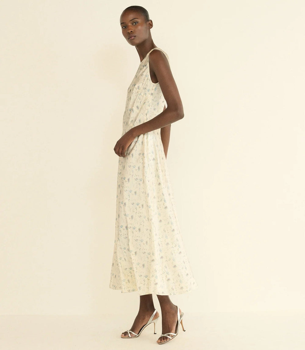 Adelana Dress in Camellia Bloom - obligato
