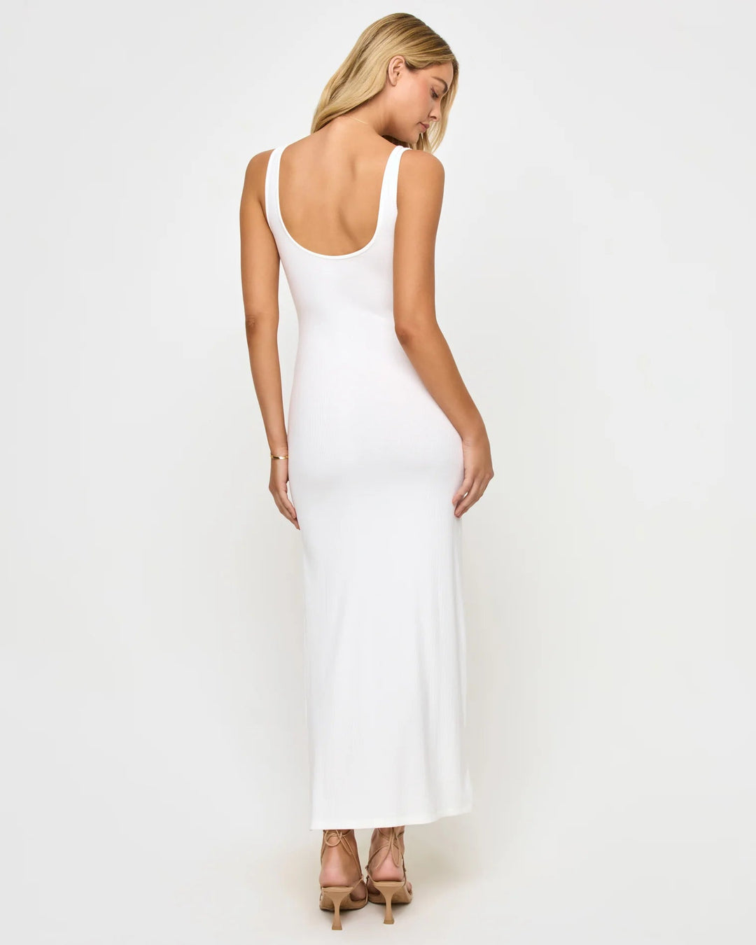 Alexis Dress in White - obligato